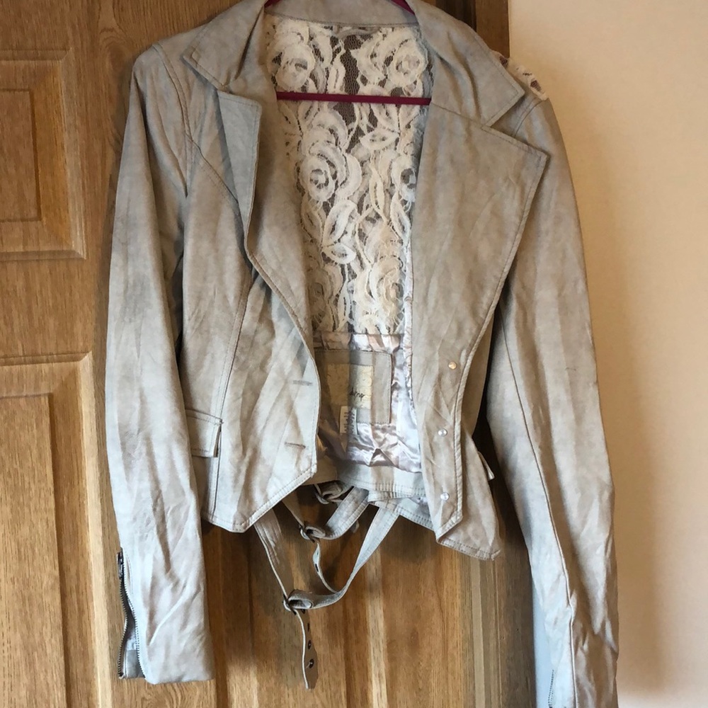 Pleather jacket